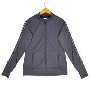 RODAN + FIELDS WOMEN’S FULL‑ZIP ATHLETIC JACKET – GREY – SIZE MEDIUM